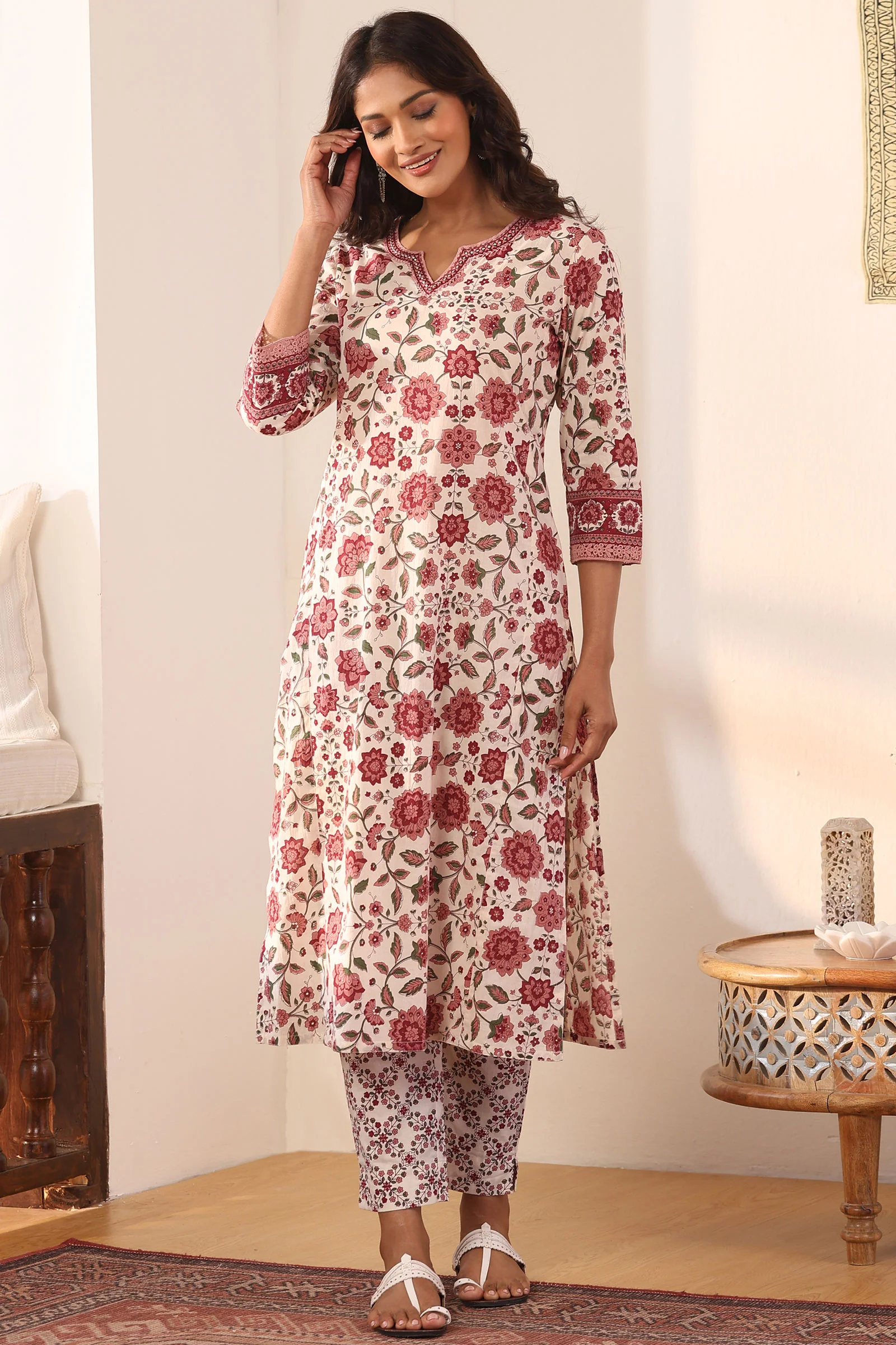 Rosheen Rahima Sanganeri Kurta - Image 2