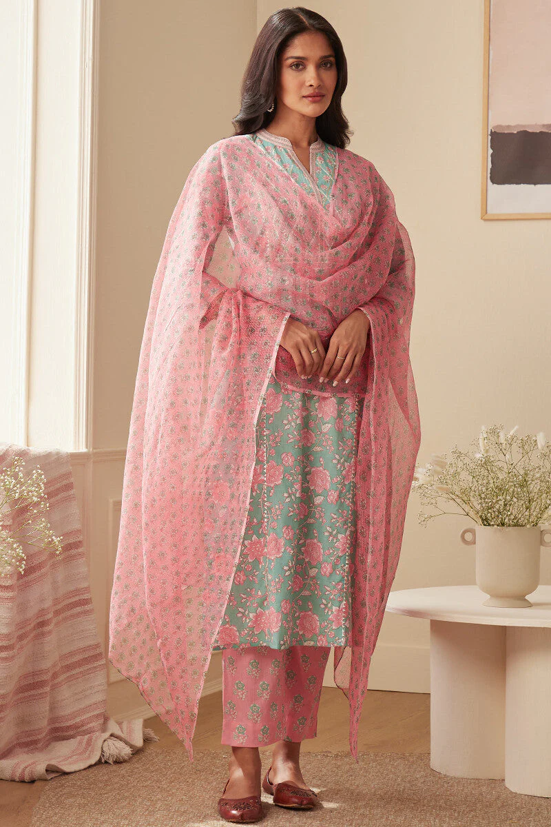 Rosheen Raya Sanganeri Narrow Pants - Image 3