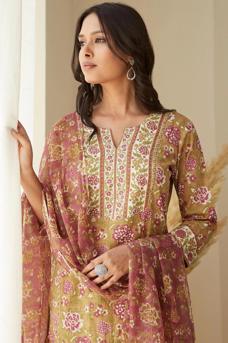 Rosheen Rehmat Sanganeri Kurta - Image 7