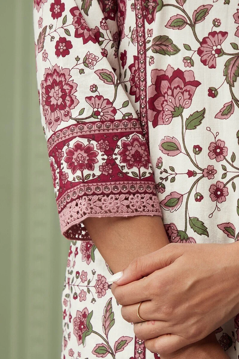 Rosheen Rehmat Sanganeri Kurta - Image 6