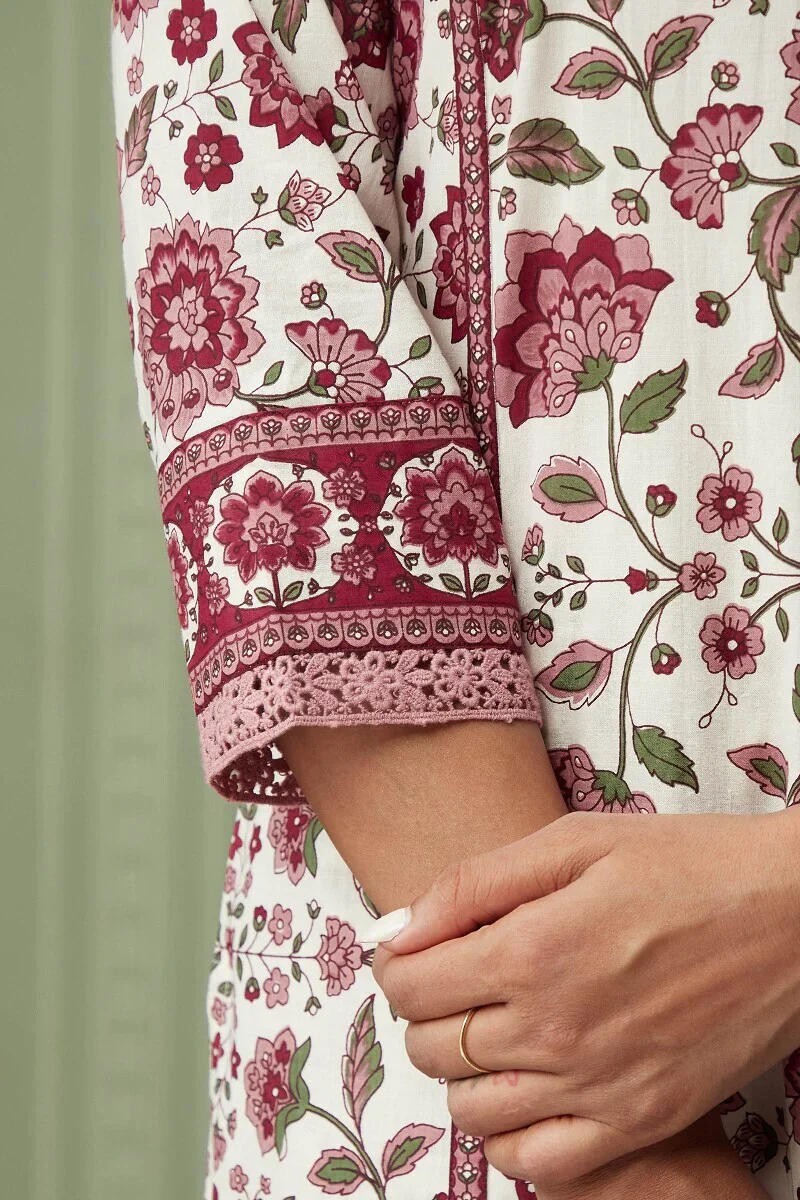 Rosheen Rehmat Sanganeri Kurta - Image 6