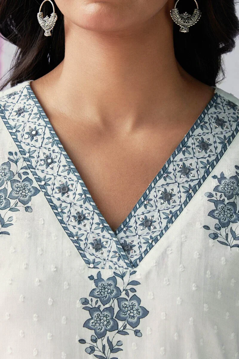 Rosheen Safeena Sanganeri Kurta - Image 5