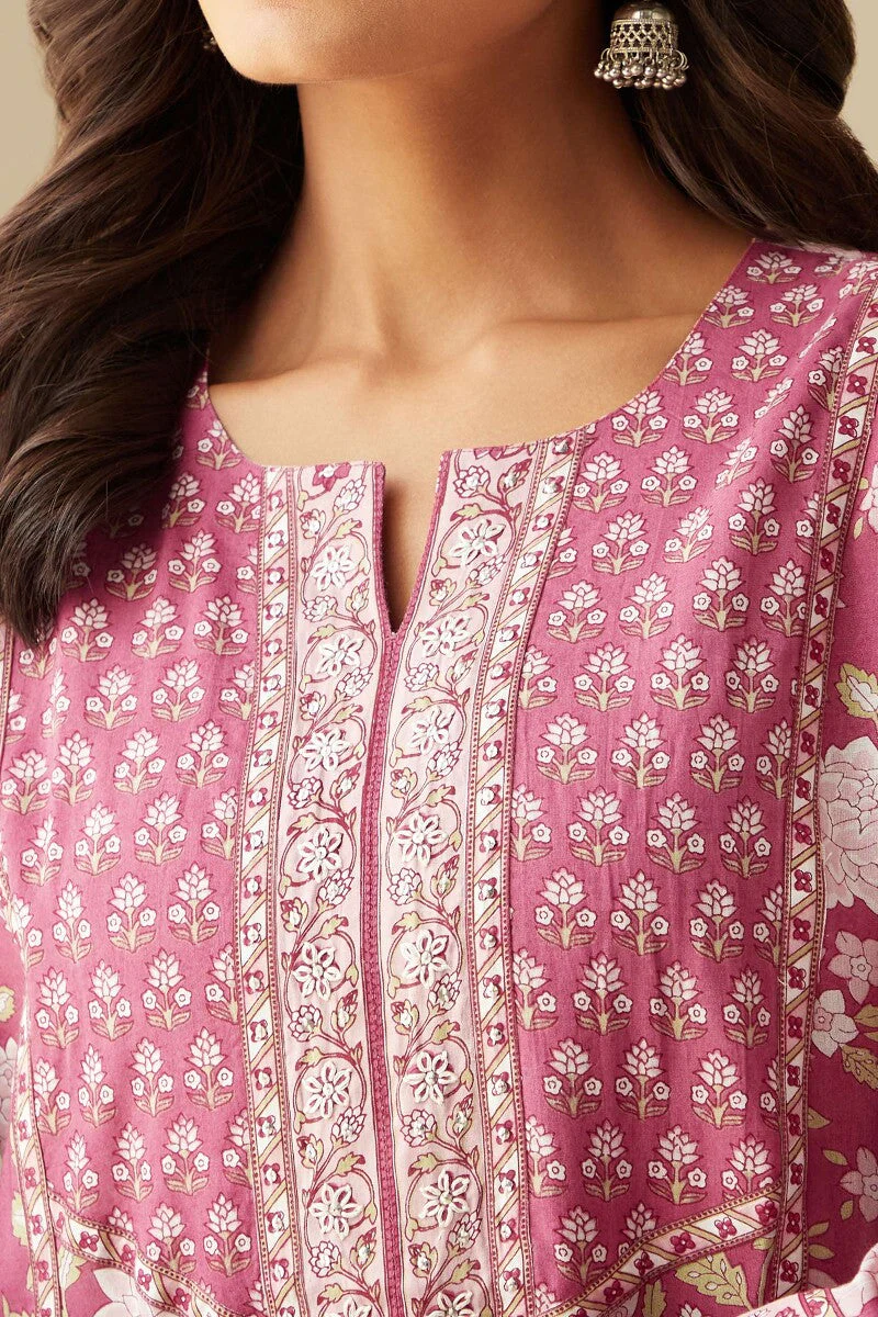 Rosheen Sahira Sanganeri Kurta - Image 5