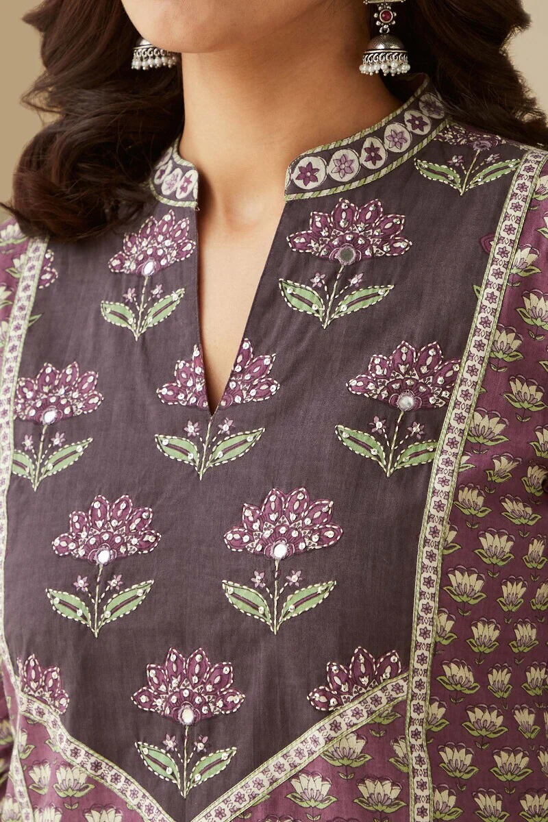 Rosheen Saima Sanganeri Kurta - Image 5