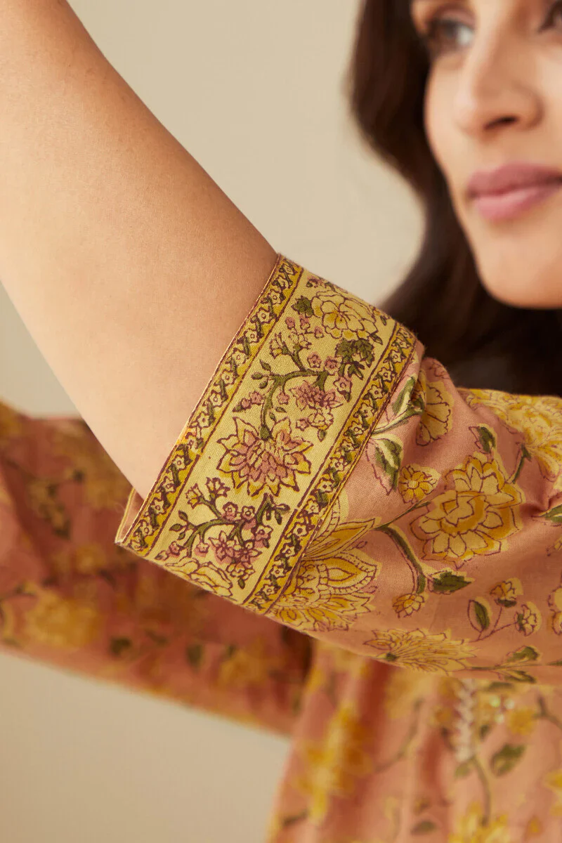 Rosheen Saira Sanganeri Kurta - Image 6
