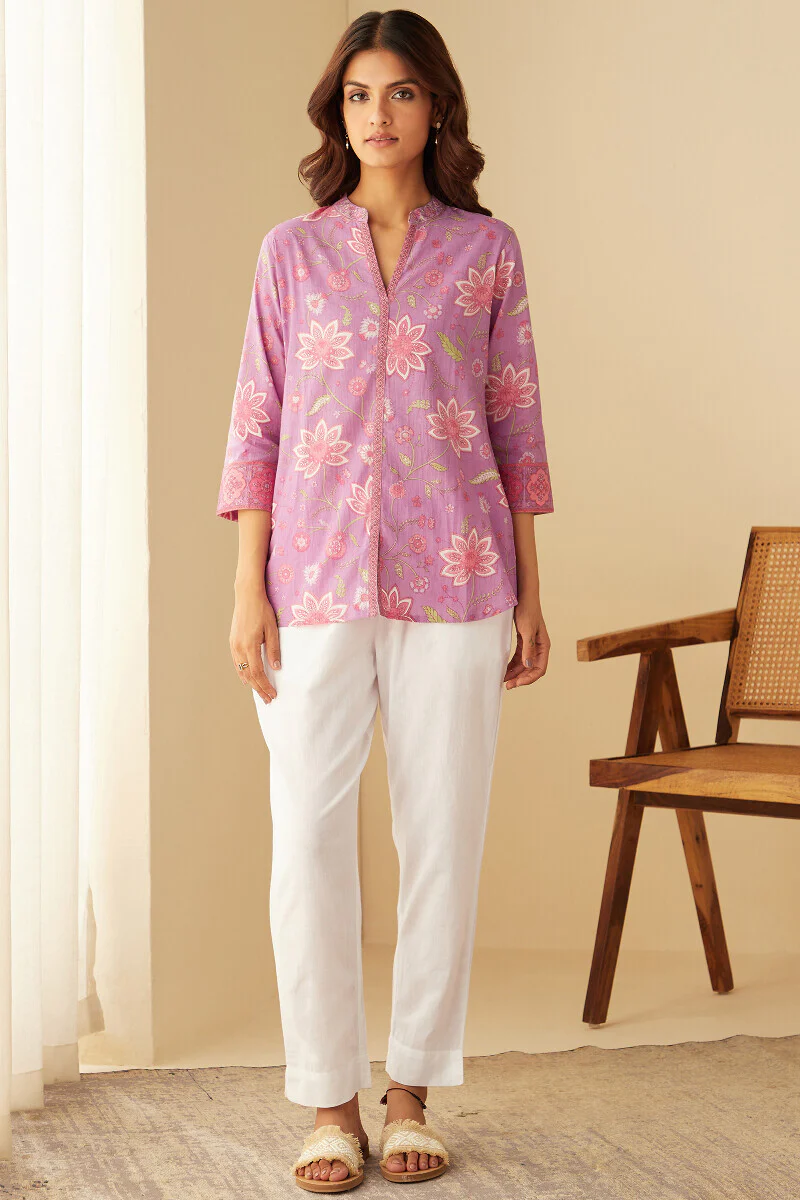 Rosheen Samaira Sanganeri Top - Image 3