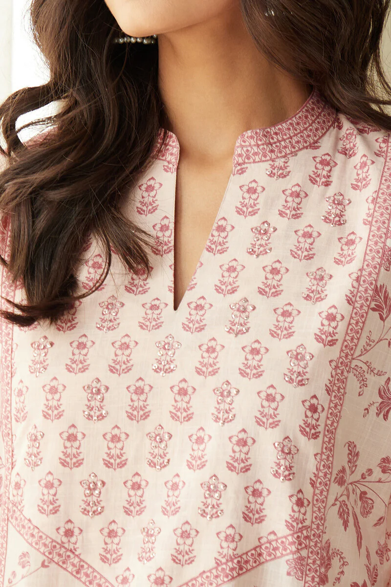 Rosheen Samina Sanganeri Kurta - Image 5
