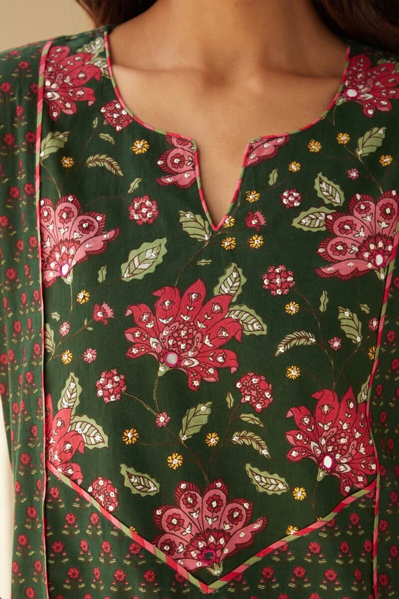 Rosheen Samira Sanganeri Kurta - Image 5