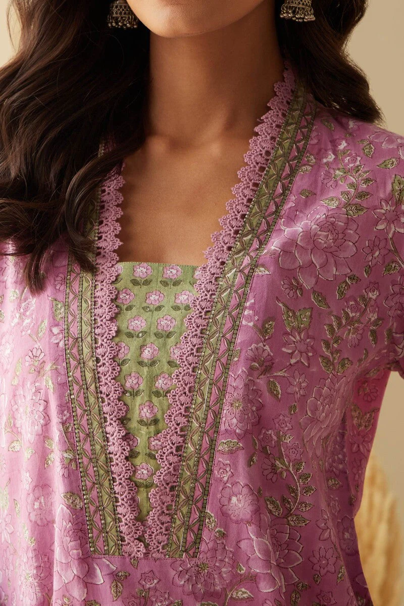Rosheen Seerat Sanganeri Kurta - Image 5