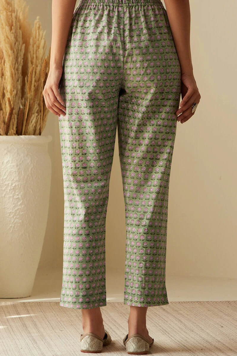 Rosheen Seerat Sanganeri Narrow Pants - Image 5