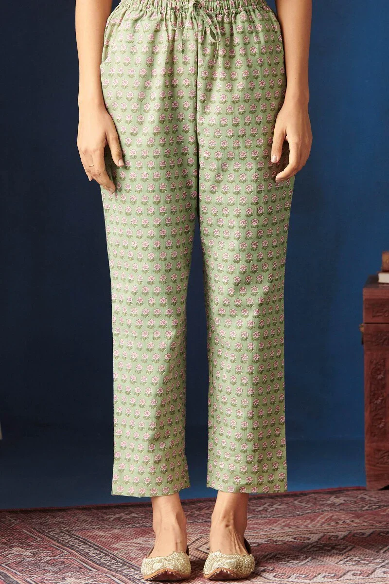 Surplus: Rosheen Seerat Sanganeri Narrow Pants