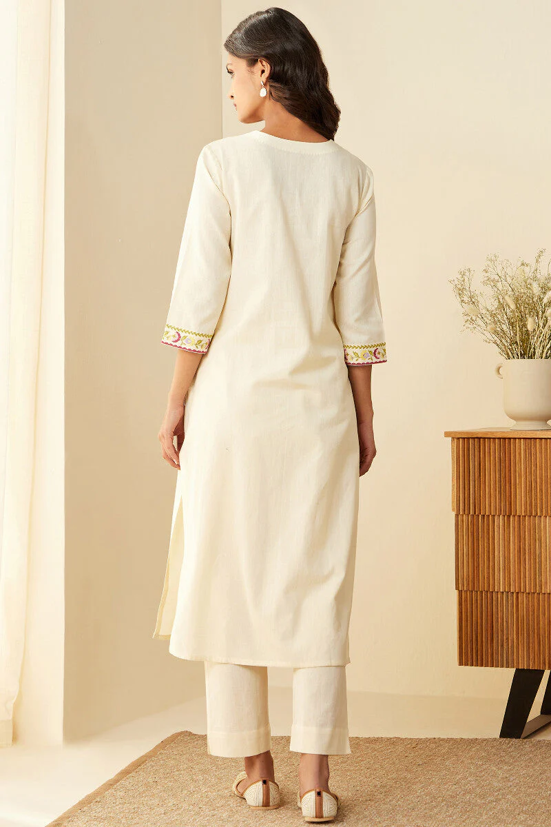 Rosheen Seher Cream Kurta - Image 7