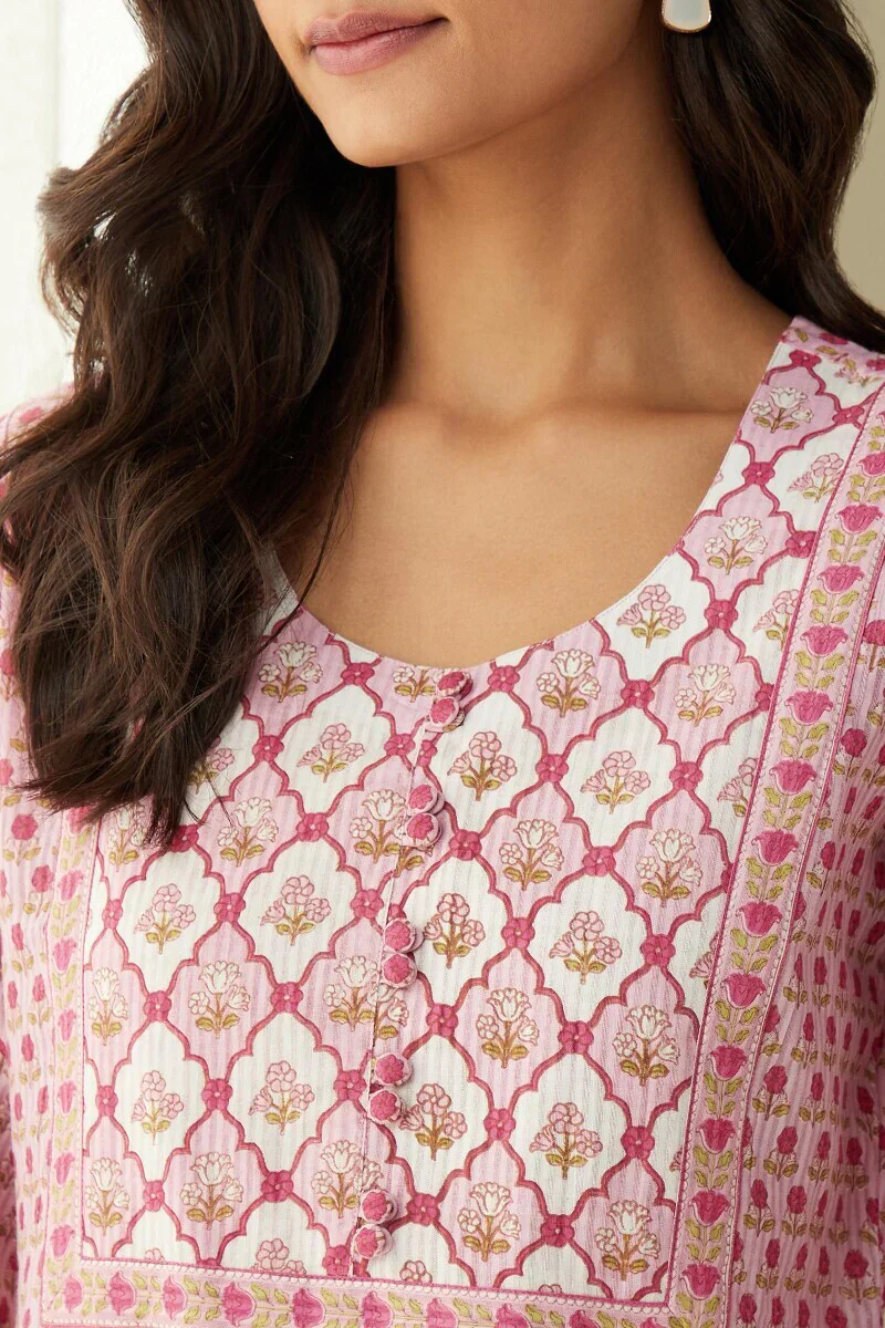 Rosheen Suhana Sanganeri Top - Image 2