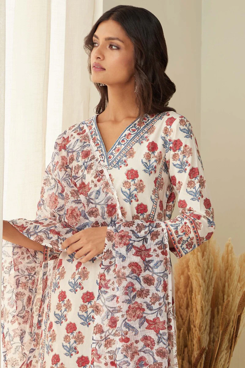 Rosheen Zara Sanganeri Dupatta - Image 5