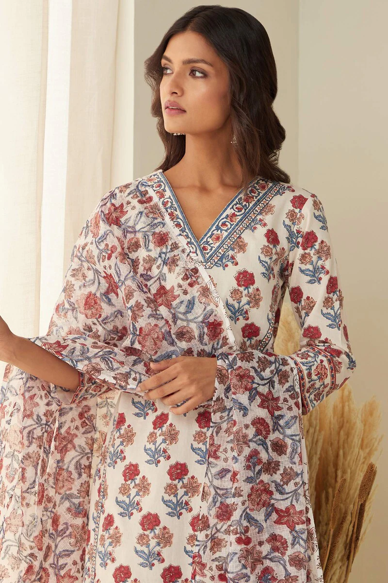 Rosheen Zara Sanganeri Kurta - Image 7