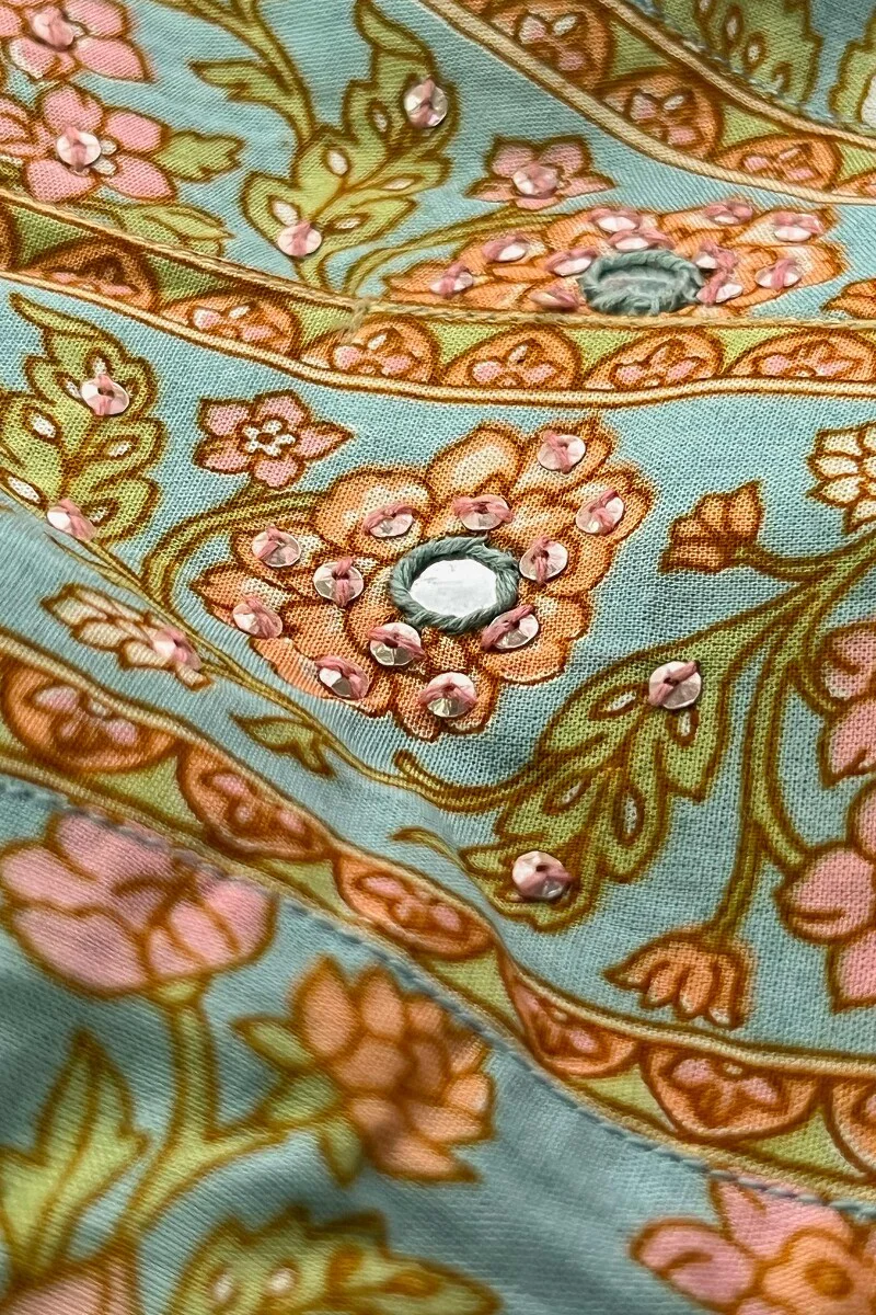 Rosheen Zaria Sanganeri Kurta - Image 3