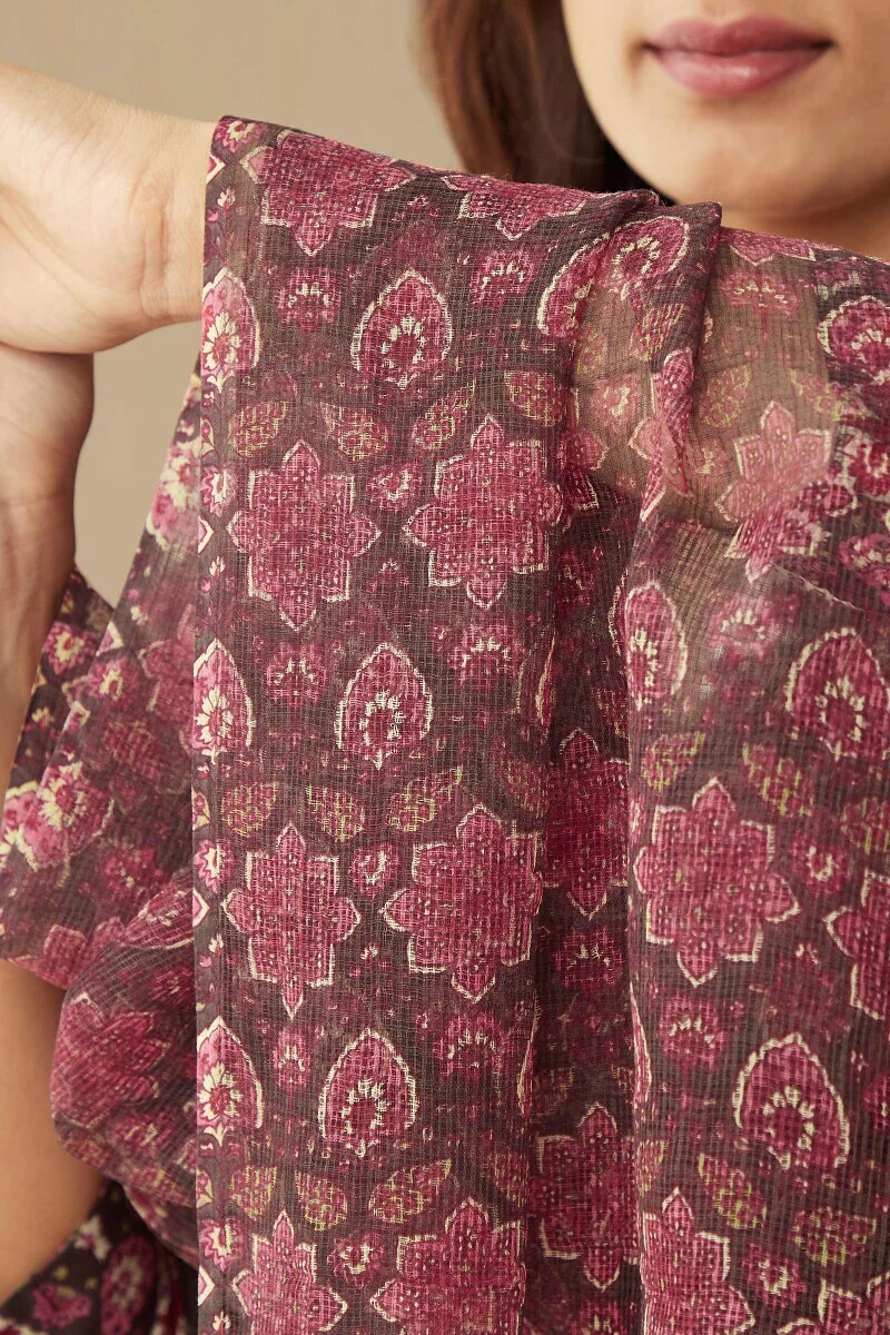 Rosheen Zeenat Sanganeri Dupatta - Image 5