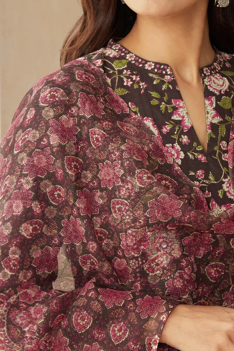 Rosheen Zeenat Sanganeri Dupatta - Image 2