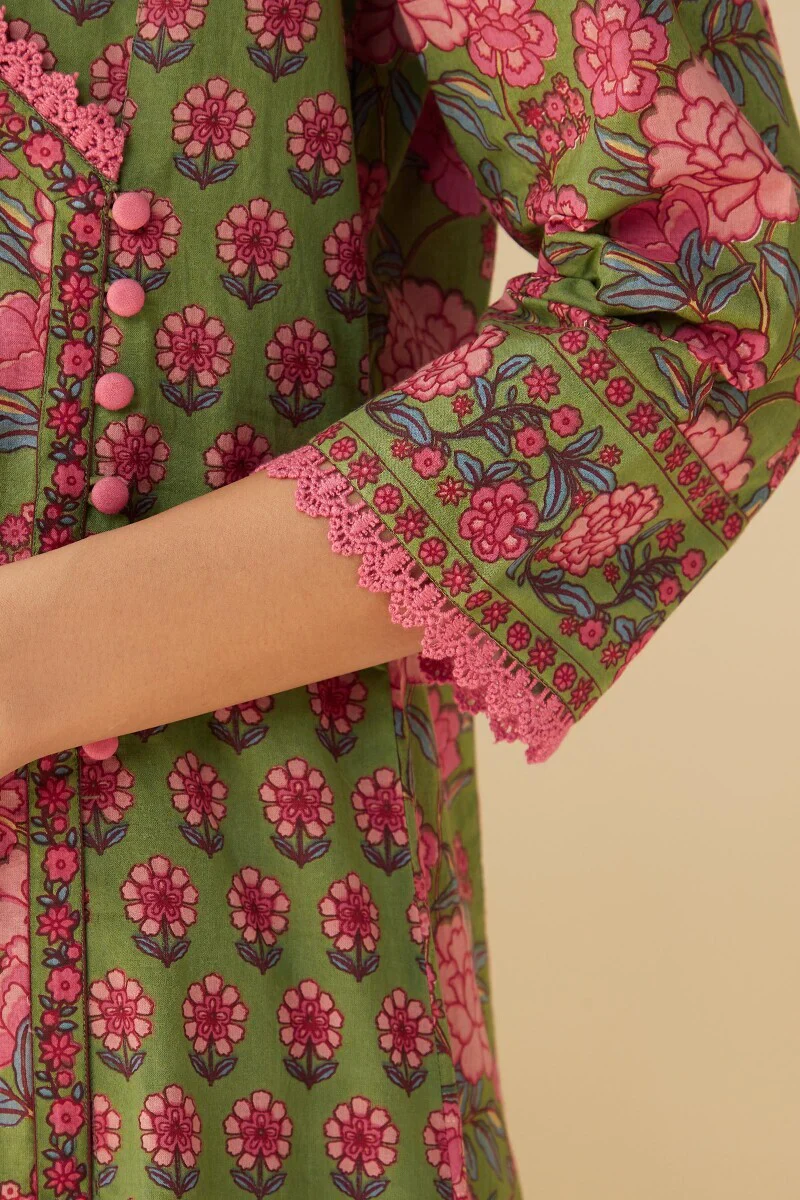 Rosheen Zeenat Sanganeri Kurta - Image 6