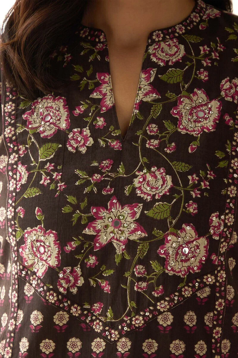 Rosheen Zeenat Sanganeri Kurta - Image 5