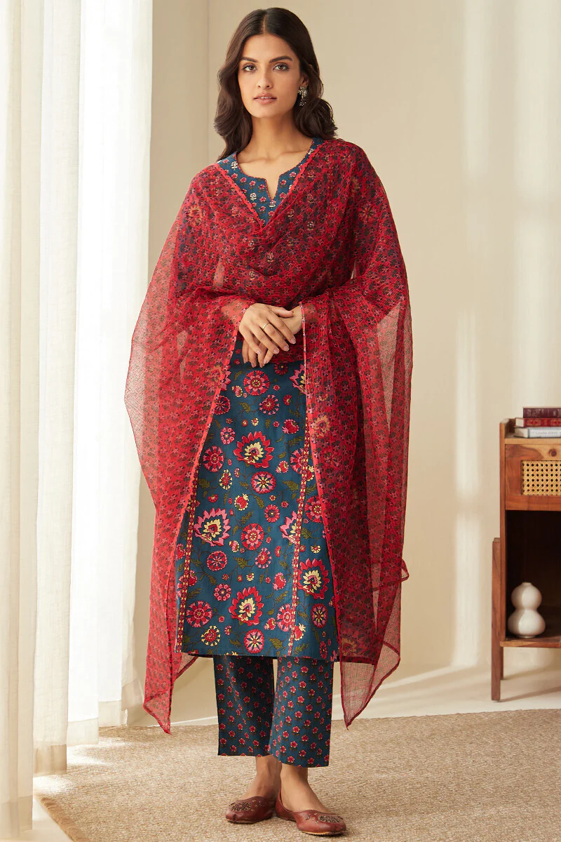 Rosheen Zubeida Sanganeri Kurta - Image 4