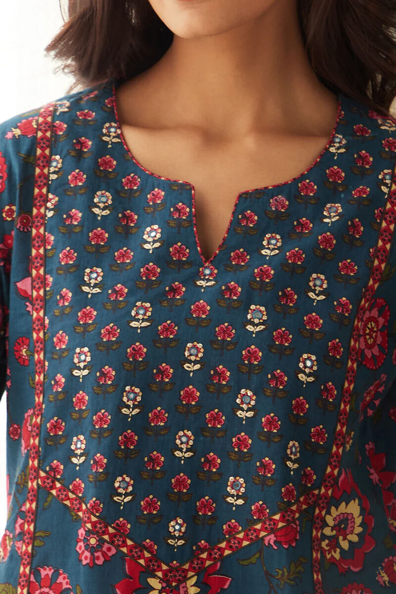 Rosheen Zubeida Sanganeri Kurta - Image 5