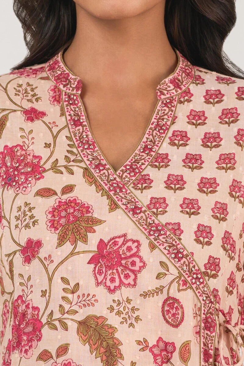 Roz Meher Aaira Sanganeri Kurta - Image 4
