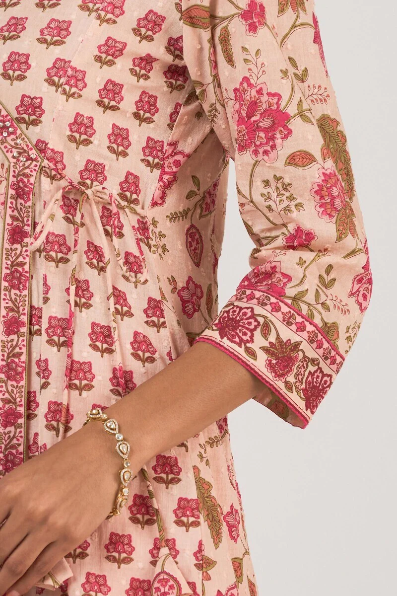 Roz Meher Aaira Sanganeri Kurta - Image 6