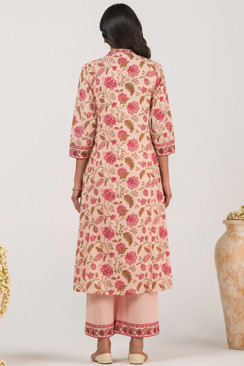 Roz Meher Aaira Sanganeri Kurta - Image 7