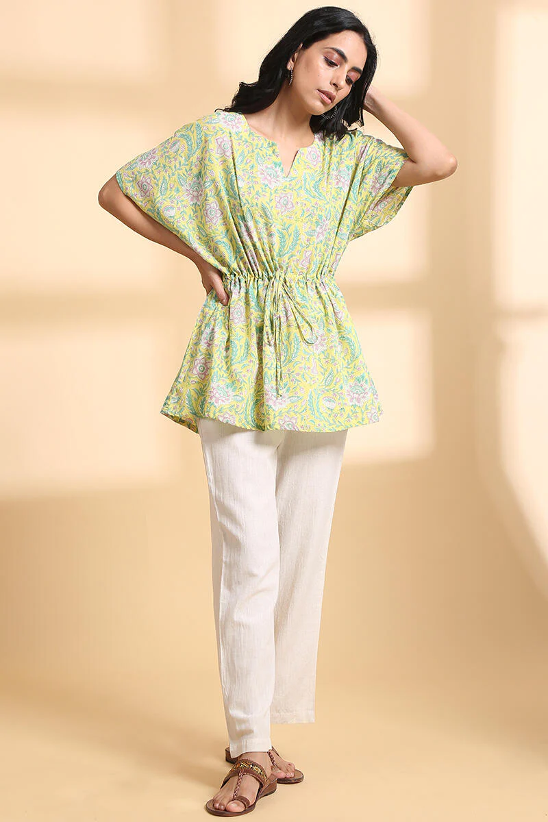 Roz Meher Farah Kaftan Top - Image 3