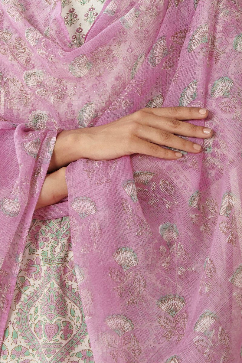 Roz Meher Farhin Sanganeri Kota Dupatta - Image 4