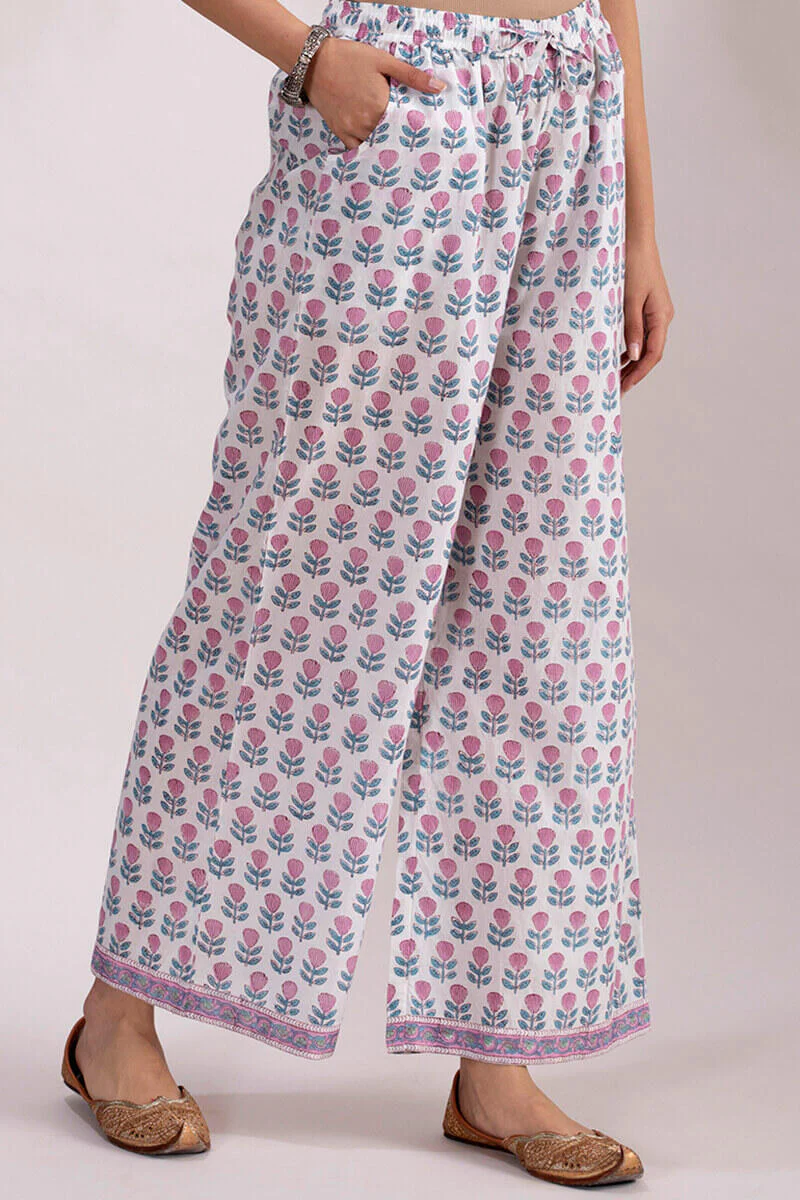 Roz Meher Ferozah Block Printed Farsi - Image 3