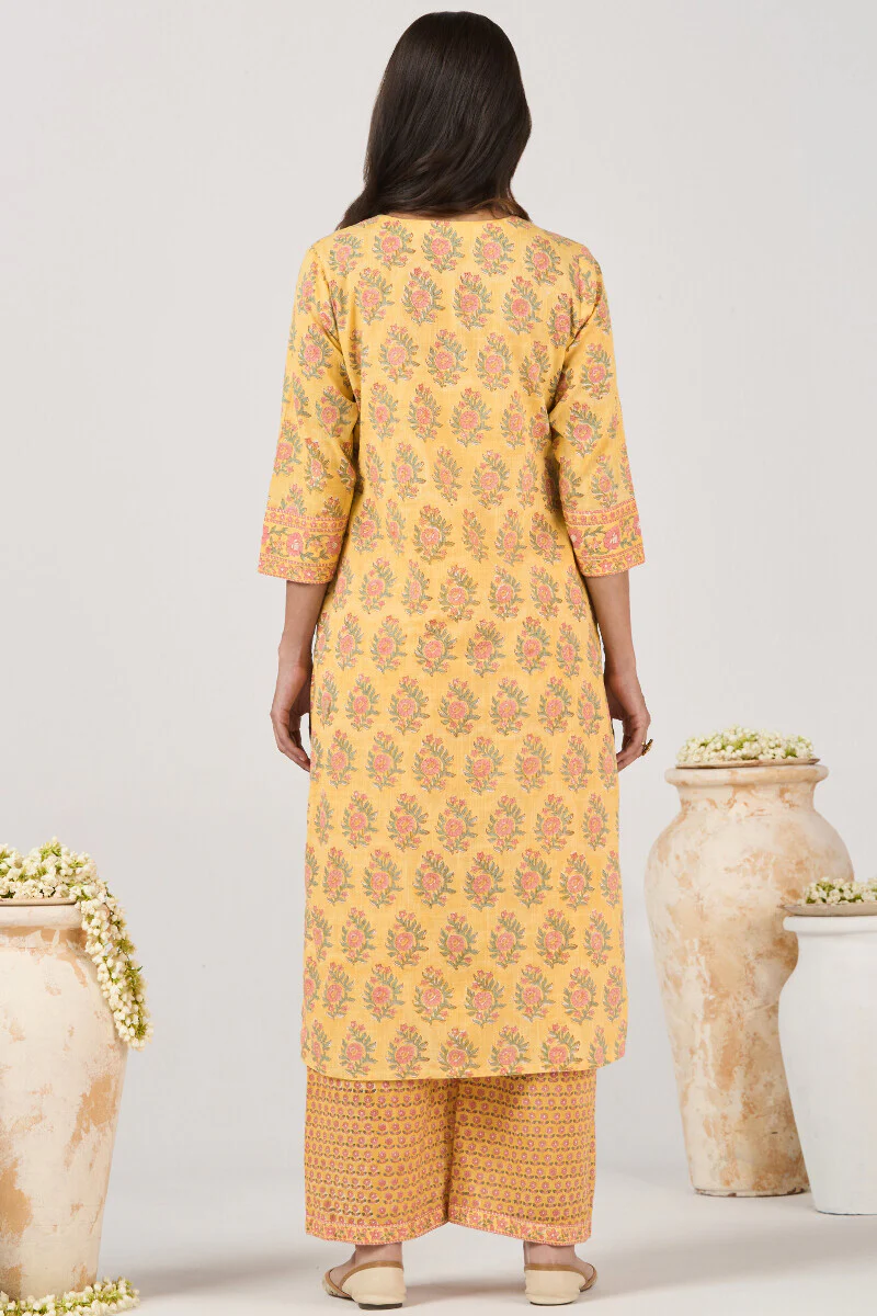 Roz Meher Jahanzeb Sanganeri Kurta - Image 8