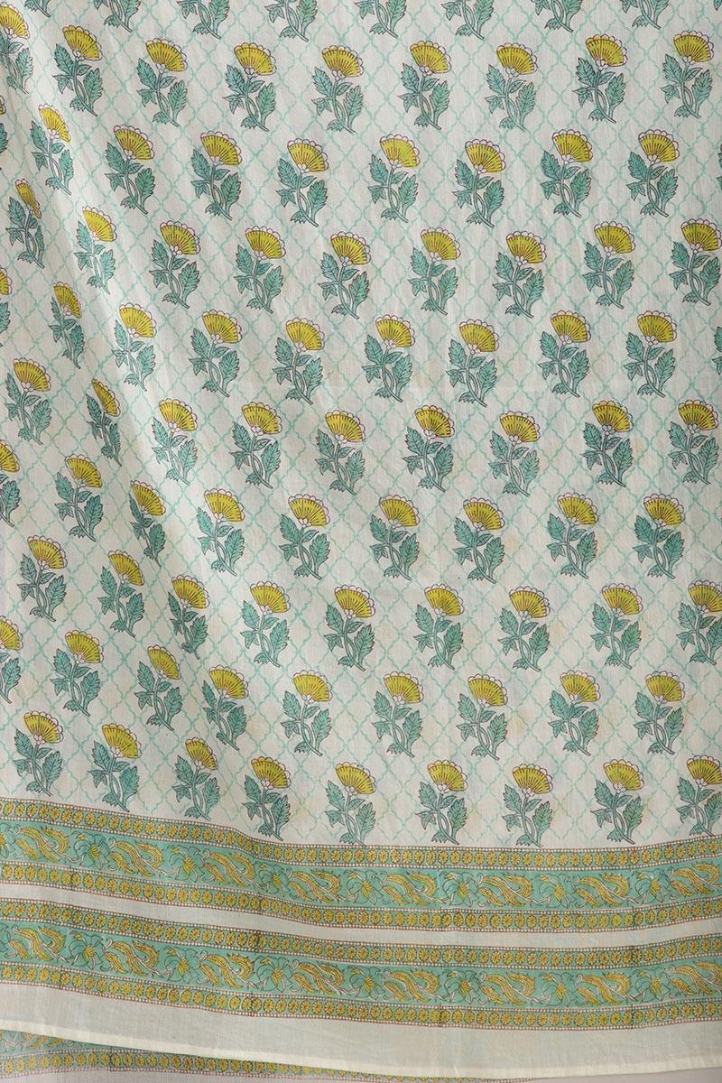 Roz Meher Jannat Block Printed Dupatta - Image 3