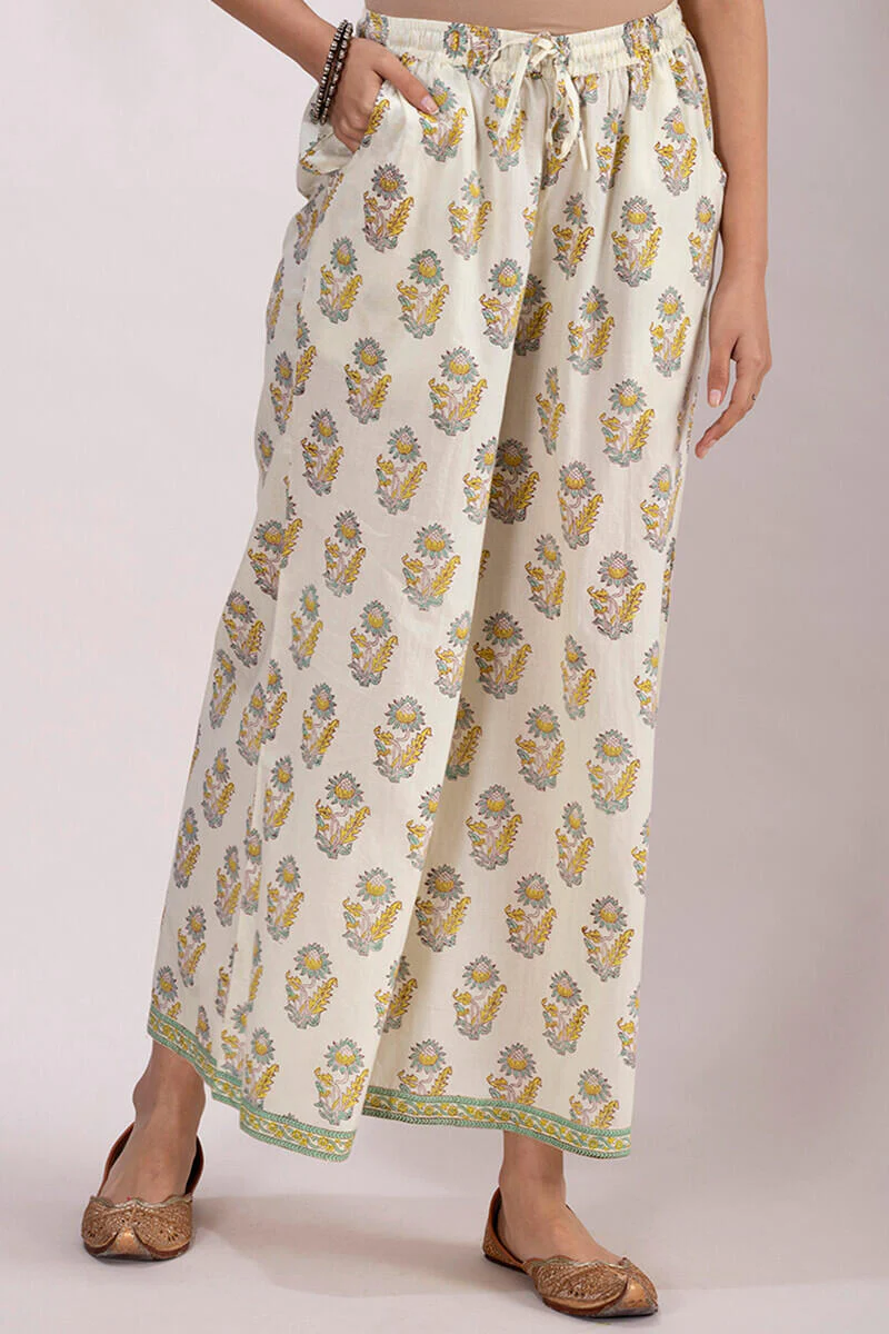 Roz Meher Jannat Block Printed Palazzo