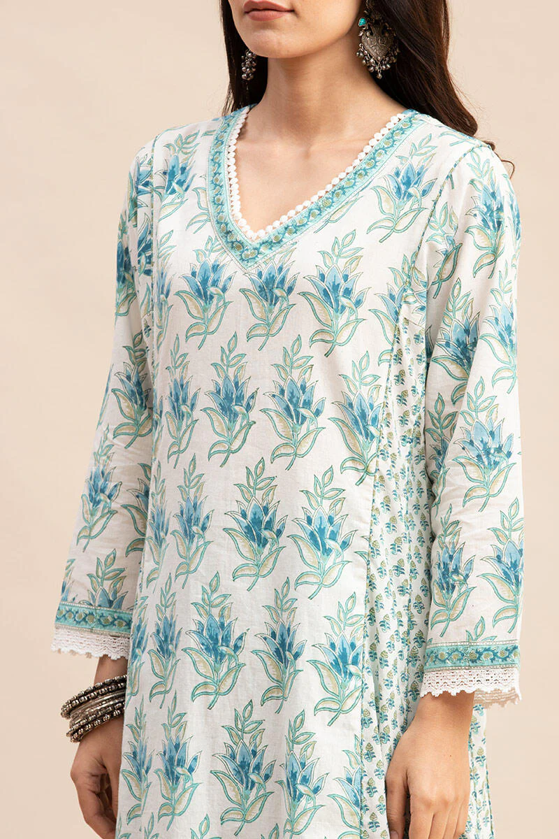 Roz Meher Jasmine Kurta - Image 4