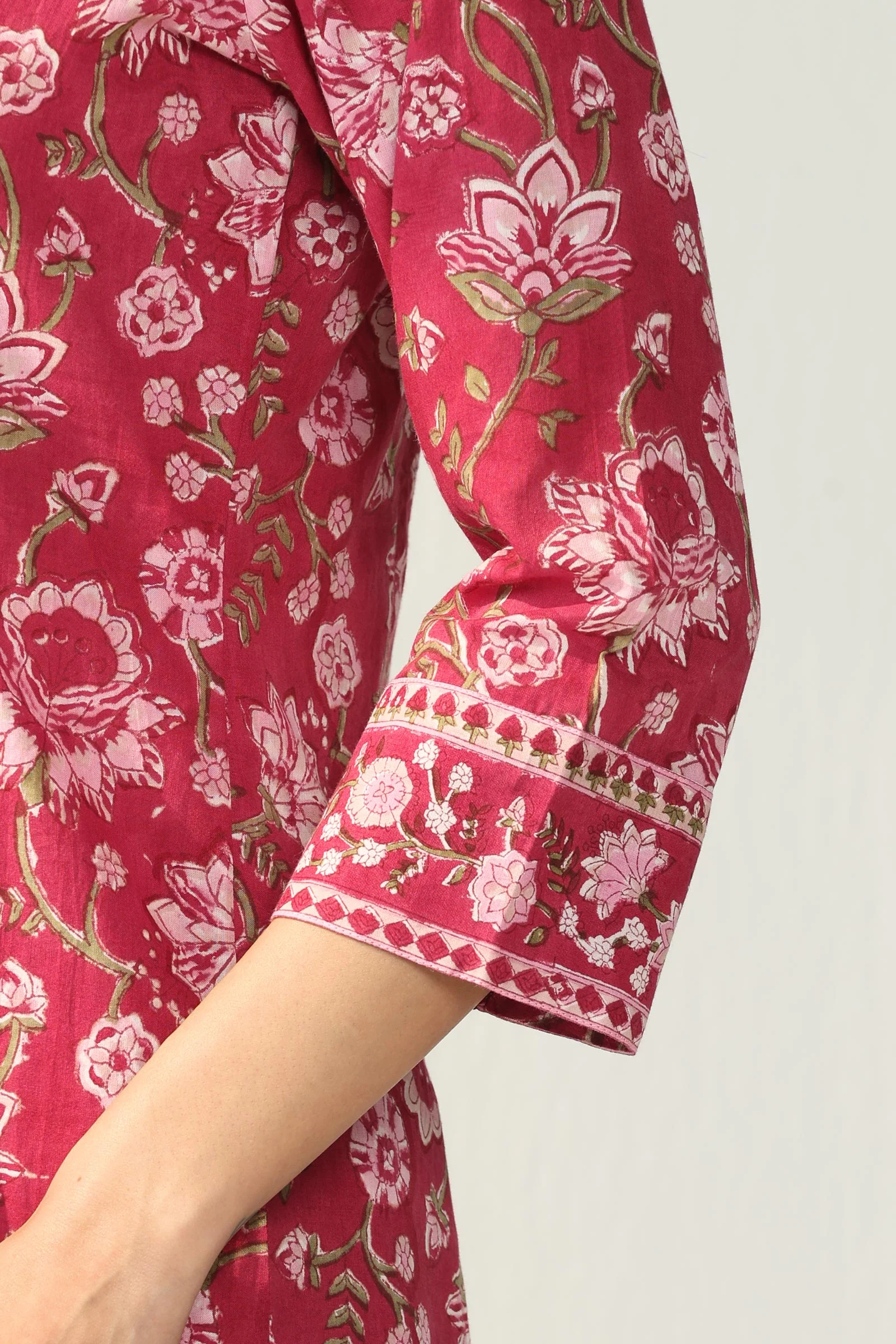 Roz Meher Jasmine Sanganeri Kurta - Image 5