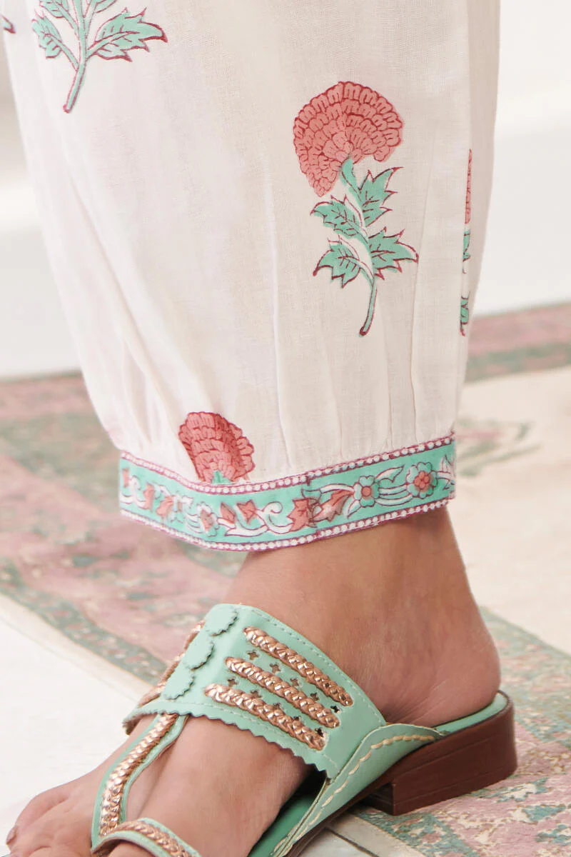 Roz Meher Jia Sanganeri Izhaar Pants - Image 2