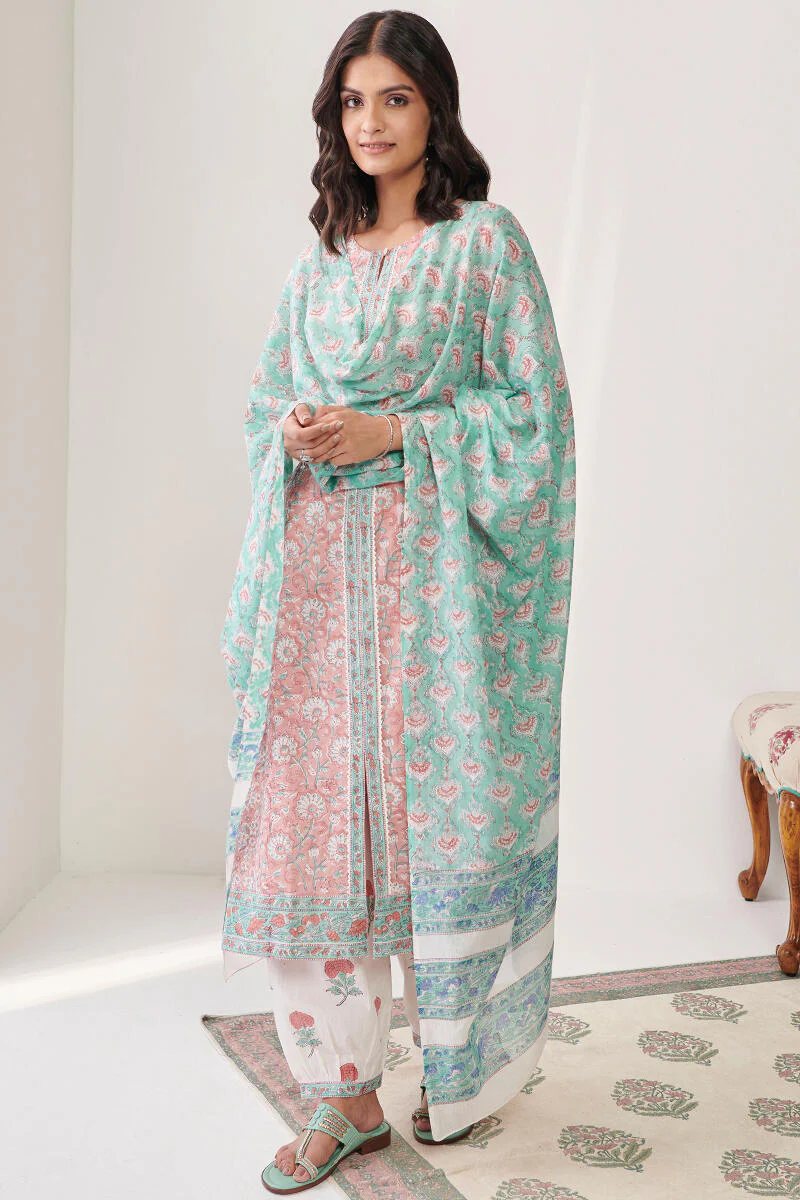 Roz Meher Jia Sanganeri Izhaar Pants - Image 3