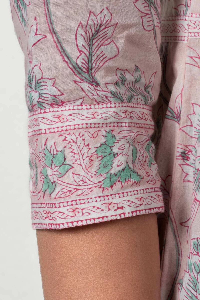 Roz Meher Kiara Sanganeri Kurta - Image 4