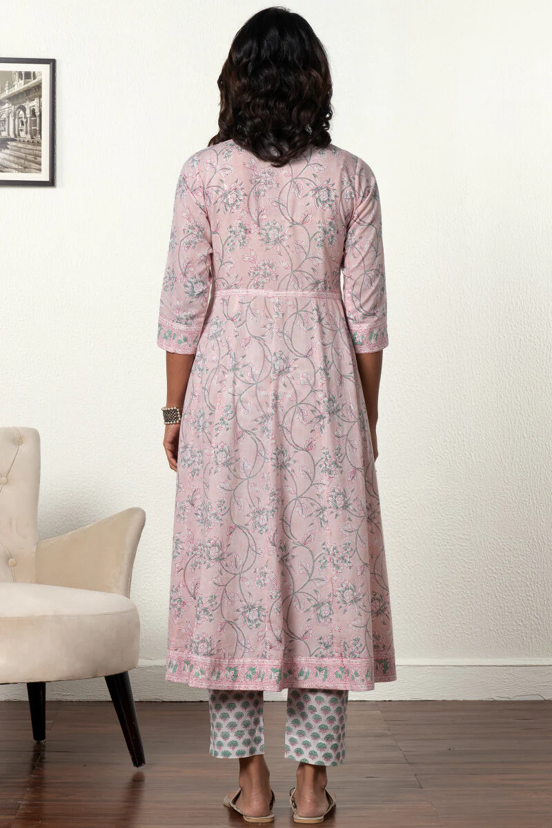 Roz Meher Kiara Sanganeri Kurta - Image 7