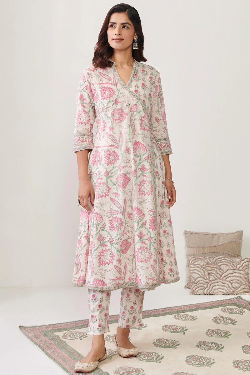 Roz Meher Mahin Sanganeri Kurta - Image 2