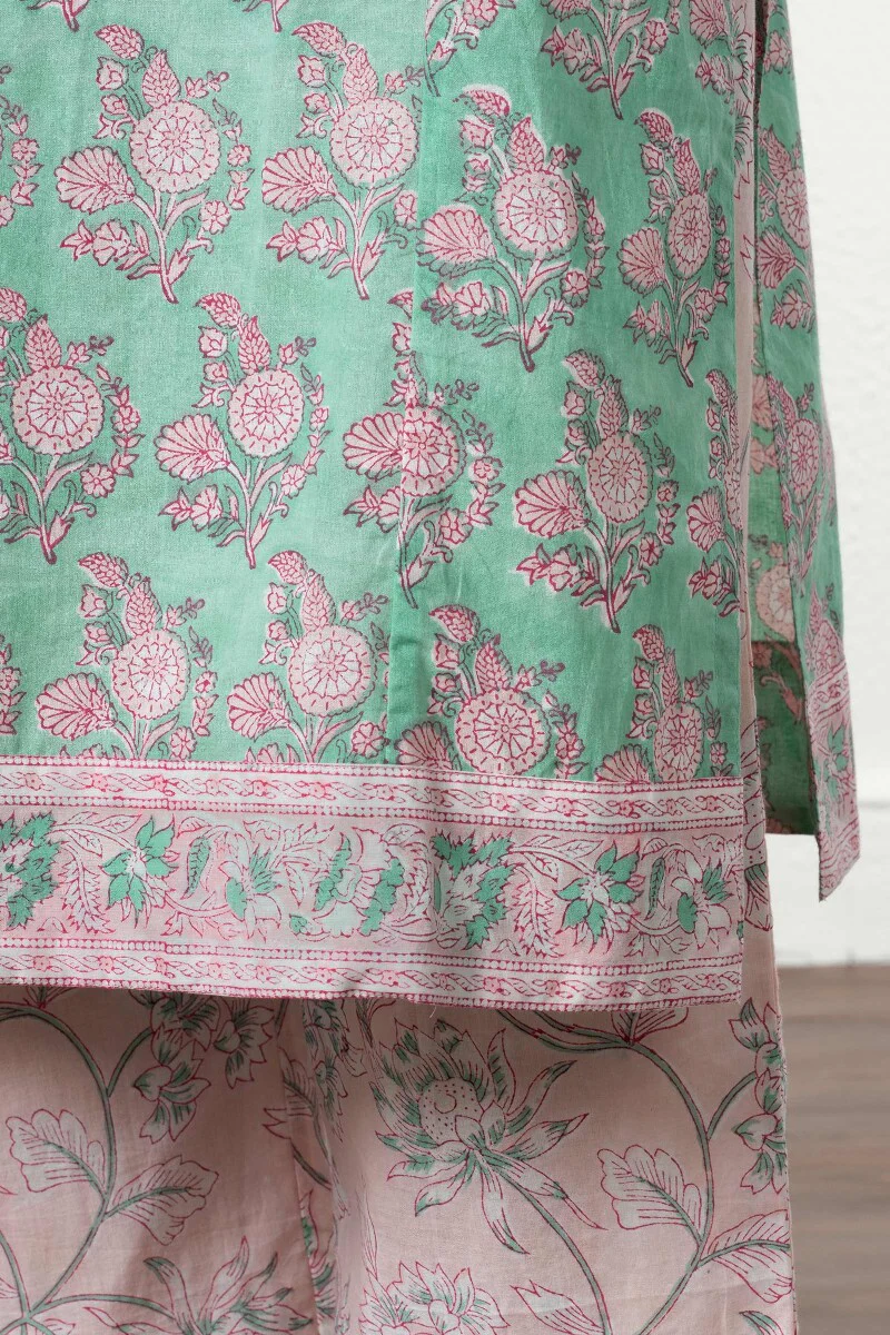 Roz Meher Mirza Sanganeri Kurta - Image 6