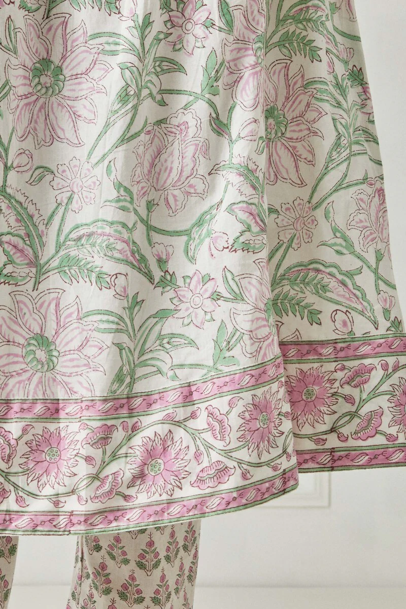 Roz Meher Nahid Sanganeri Kurta - Image 6