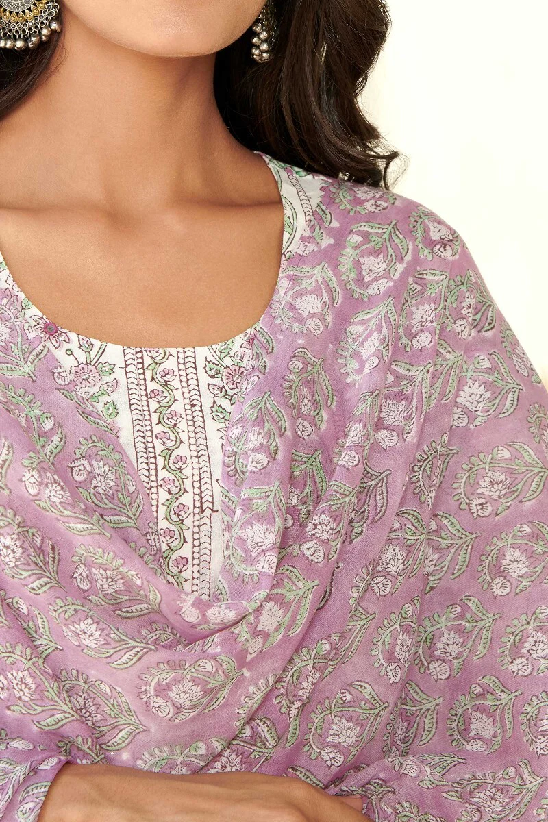 Roz Meher Nida Sanganeri Dupatta - Image 2