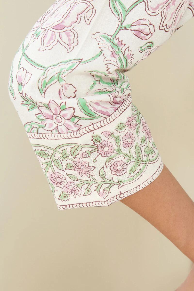 Roz Meher Nida Sanganeri Kurta - Image 5