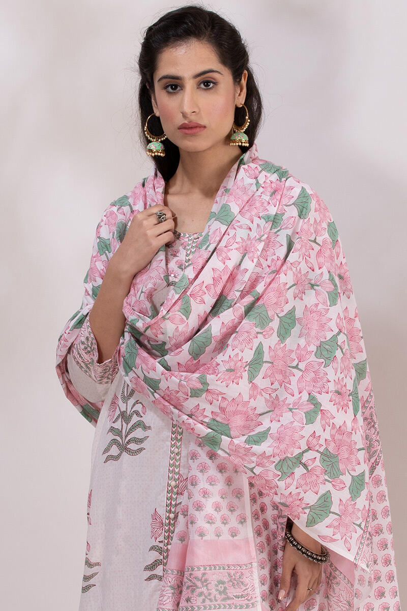 Roz Meher Ruhani Block Printed Kurta - Image 2