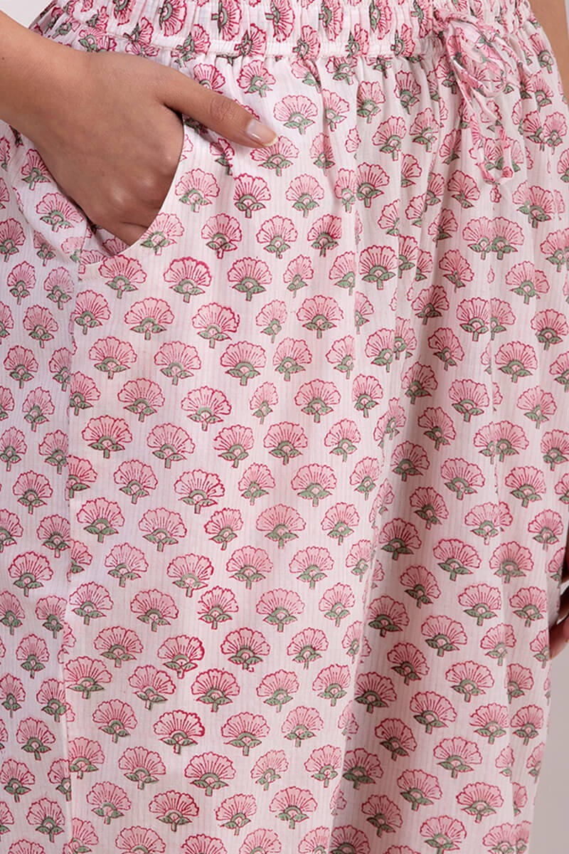 Roz Meher Ruhani Block Printed Narrow Pants - Image 6