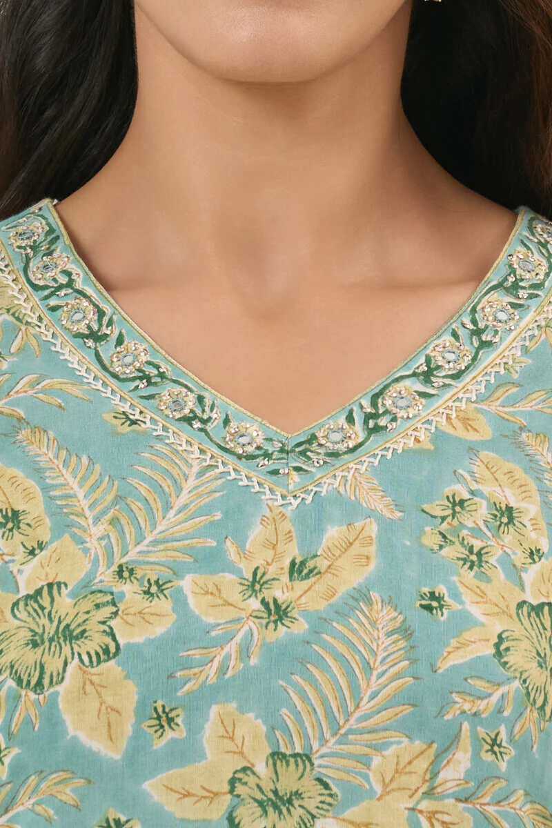 Roz Meher Saher Sanganeri Kurta - Image 5