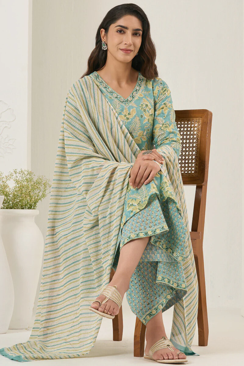 Roz Meher Saher Sanganeri Kurta - Image 7